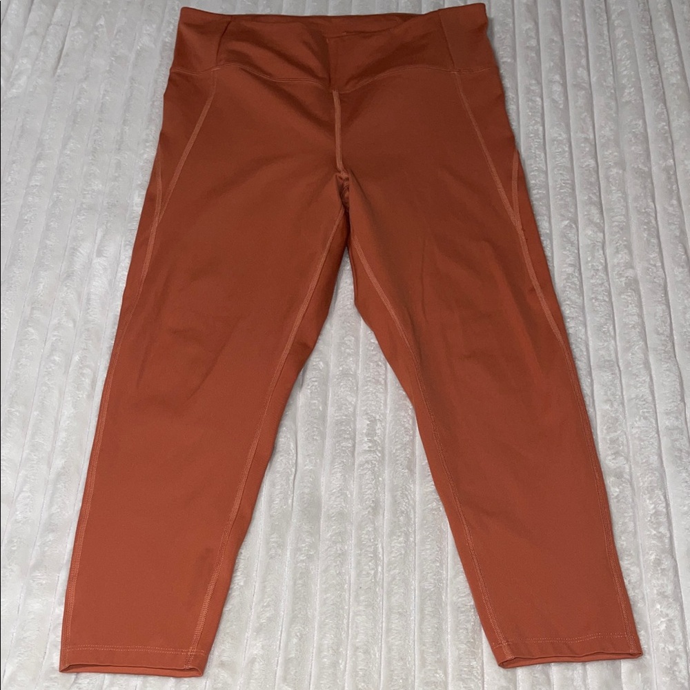 Girlfriend Collective Burnt Orange Legging | Size XXL